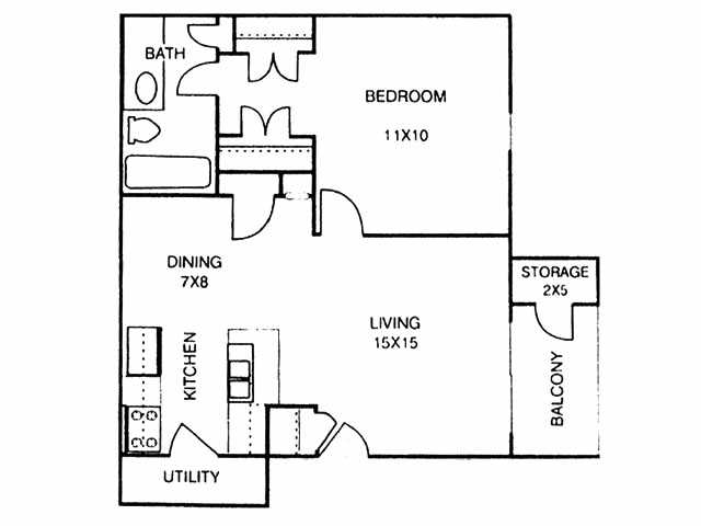 1BR/1BA - Vista Meadows