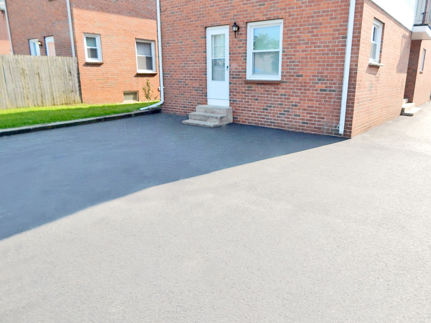 Rear Yard and Parking - 95 Pine St