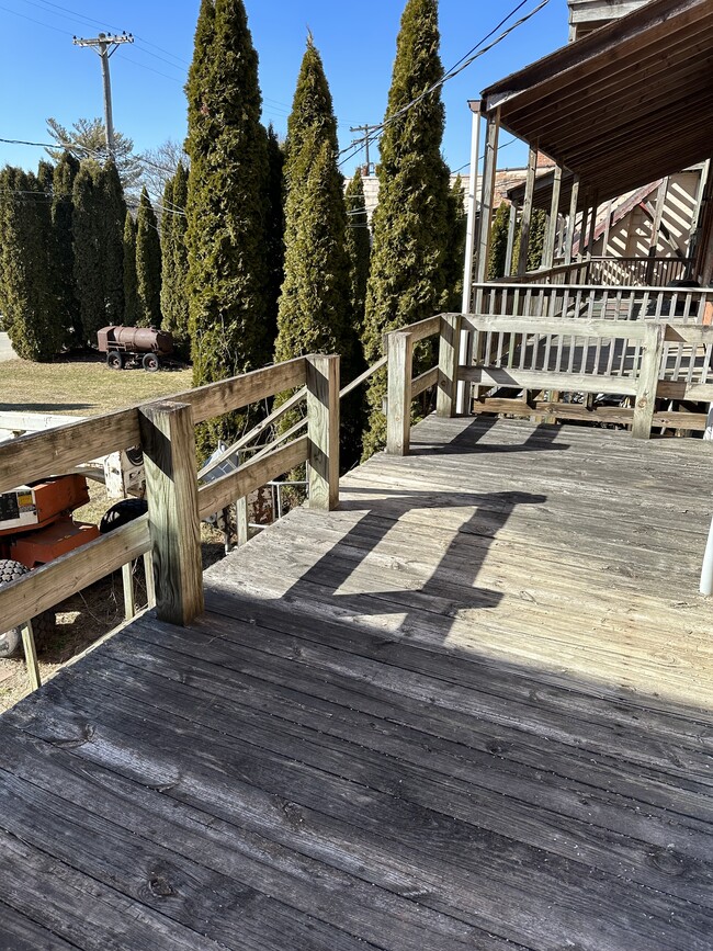 Back Deck - 153 E Main St