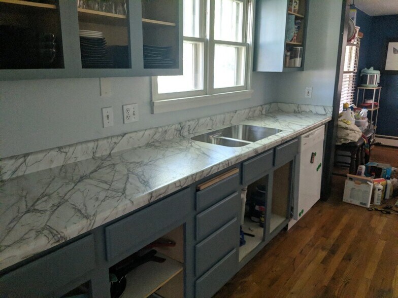 Kitchen (being painted) - 1357 Pinyon Ave