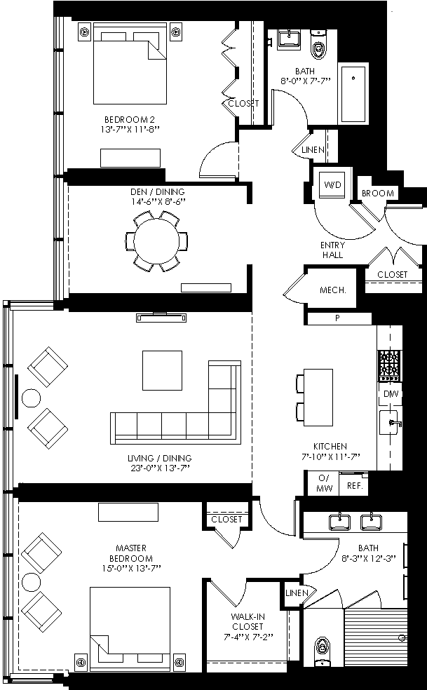 Floorplan - Apartments at Westlight