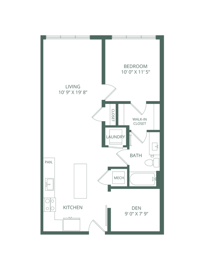 Floorplan - The Bellevue