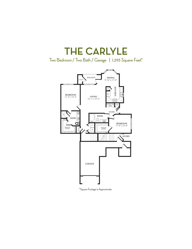 Floorplan - The Langdon on Parmer