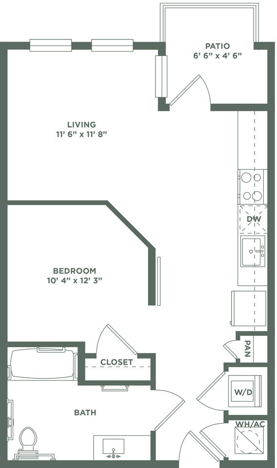 Floorplan - The Baldwin at St. Paul Square