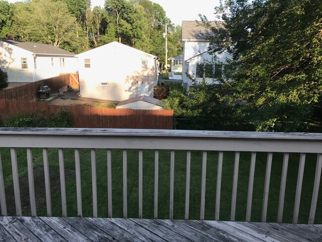 Back yard neighbor view - 85 Wilson Ave