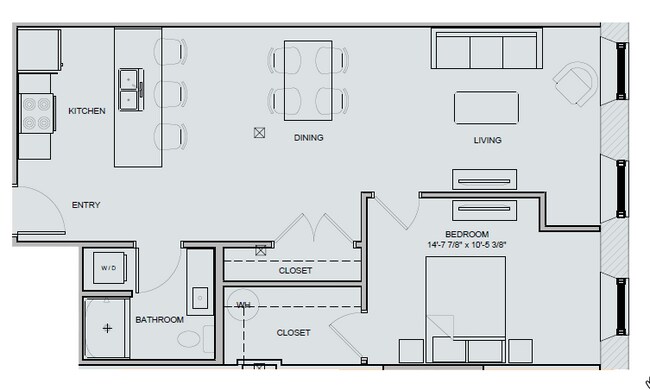 Floorplan - The Lofts at Saco Falls
