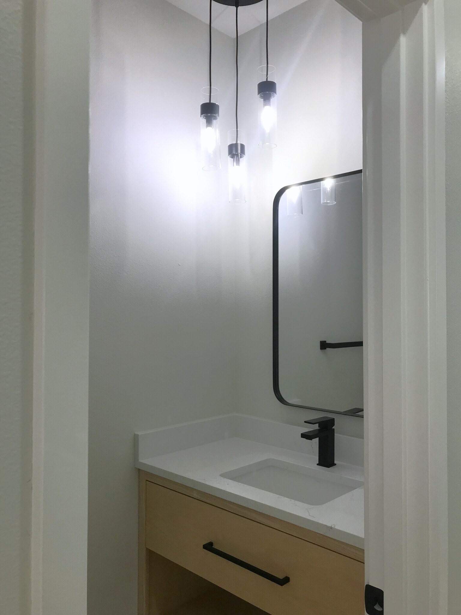 Nicely finished Powder Bath - 19609 SE Chitwood Rd