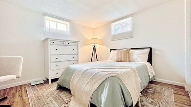 Guest bedroom with full size bed - 6120 Hoyt St