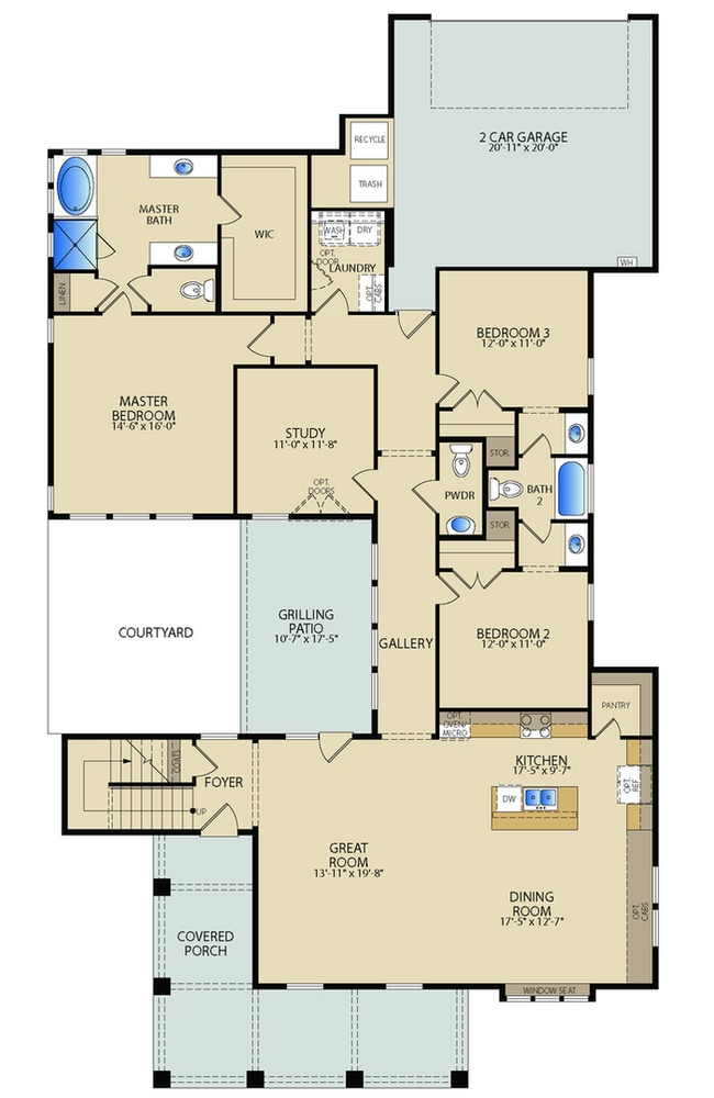 Building Photo - Elegant 4 BR 3.5 BA and 1 Office/Bedroom Convertible Home with Modern Amenities