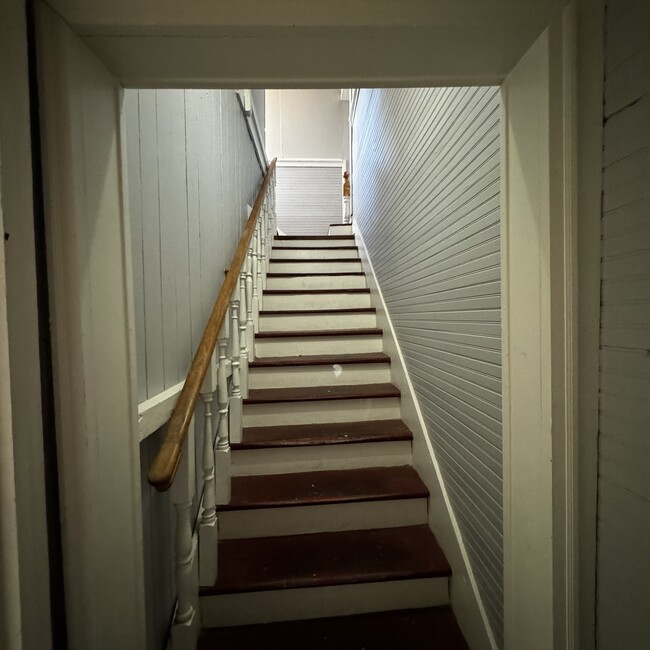 Stairs to 2nd Floor - 907 Duke St