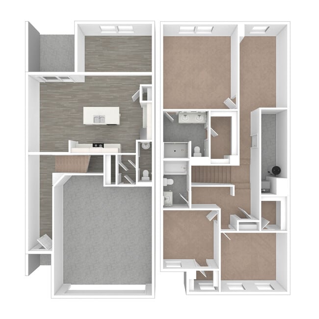Floorplan - Wynne Farms Townhomes