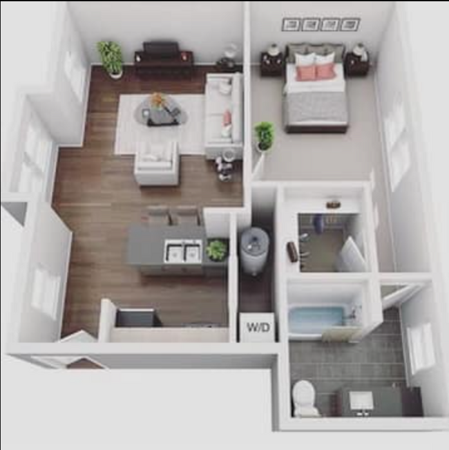 Floorplan - Residences at Woodbine Park