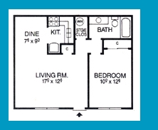 1BR/1BA - Georgetown Apartments