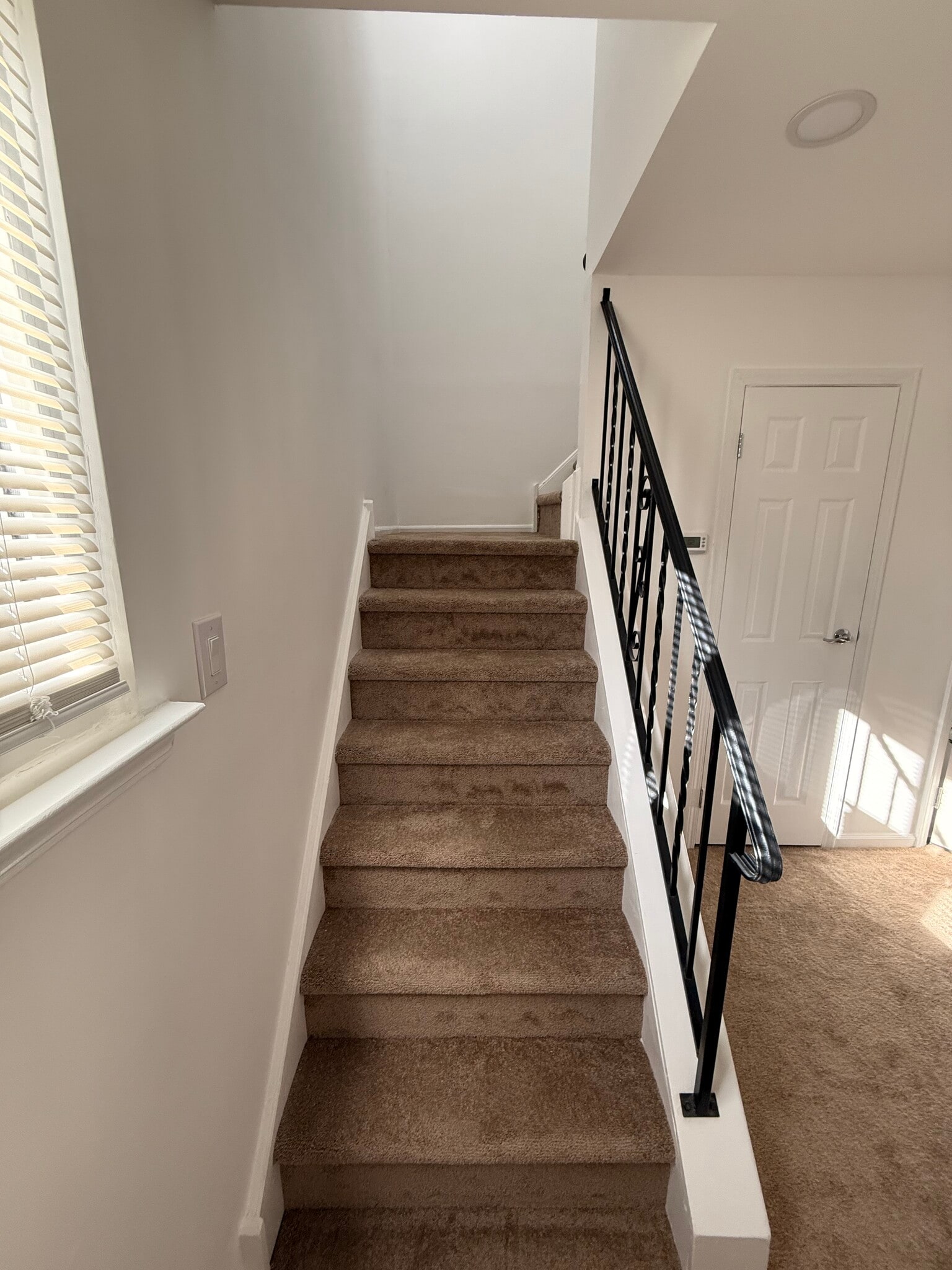 Second floor includes two bedrooms and a full bath, as well as a linen closet - 500 Chestnut St