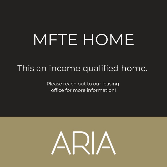 Floorplan - Aria