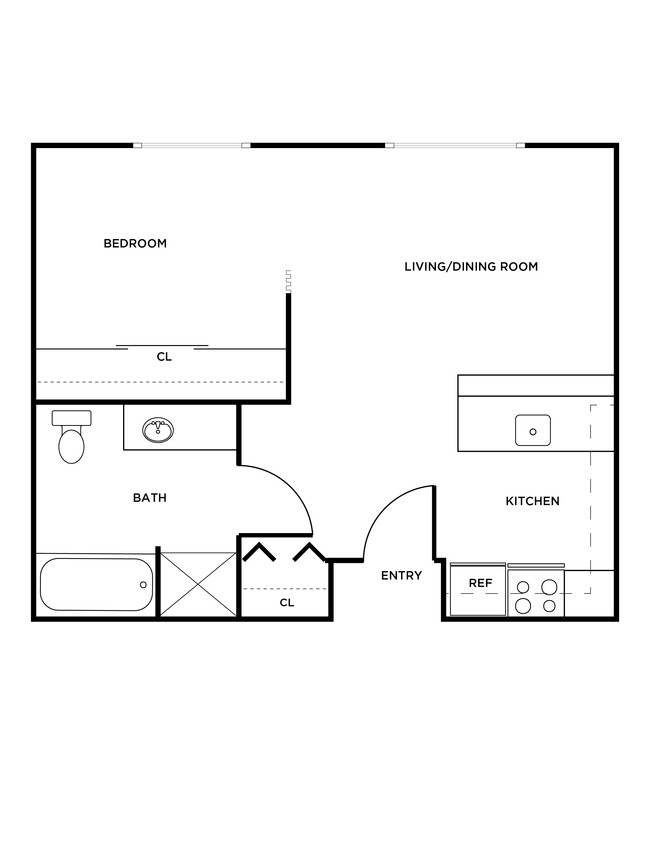 Floorplan - Woodrose Apartments