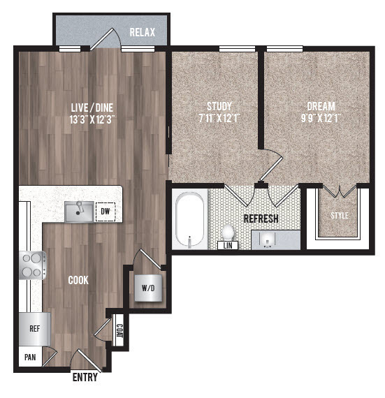 Floorplan - Victor Prosper