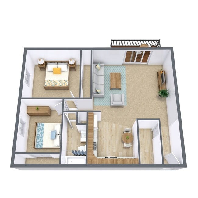 Floorplan - Ashbury Apartment Community