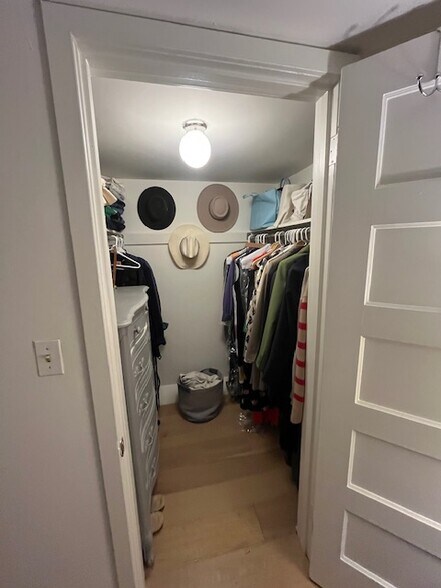 Walk in closet off bedroom - 1840 Wyoming Ave NW