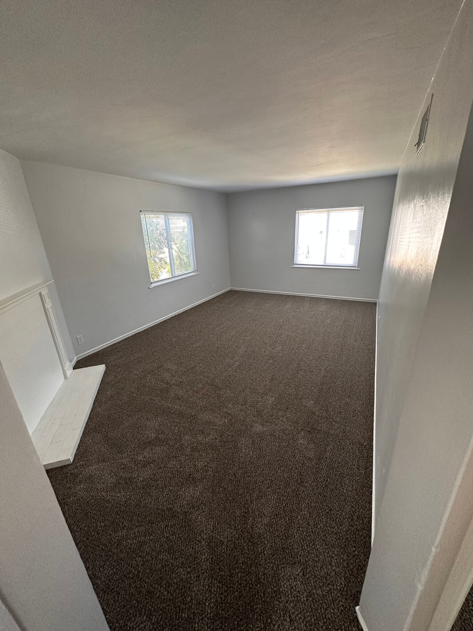 Large spacious living room, Newly paint and carpet - 6333 MacArthur Blvd