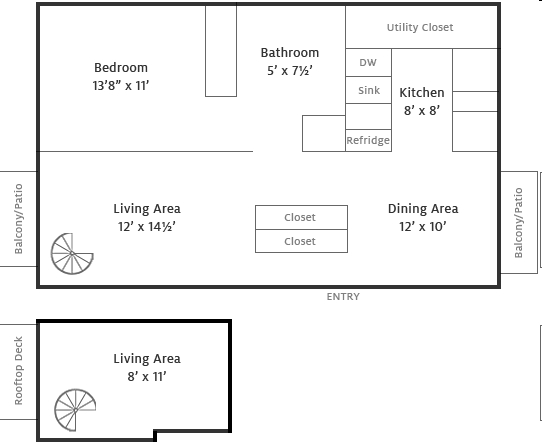 1BR/1BA - Hunter's Crossing