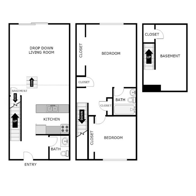 Floorplan - Fourth Street Apartments