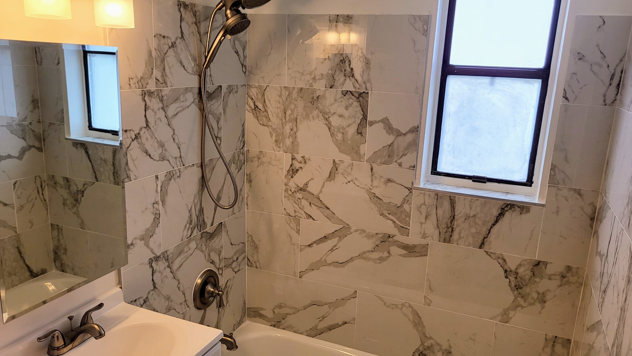 Redone bathroom - 2606 Tunlaw Rd NW