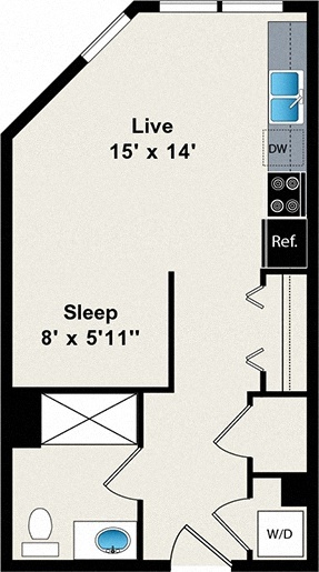 Floorplan - Reside on Green Street