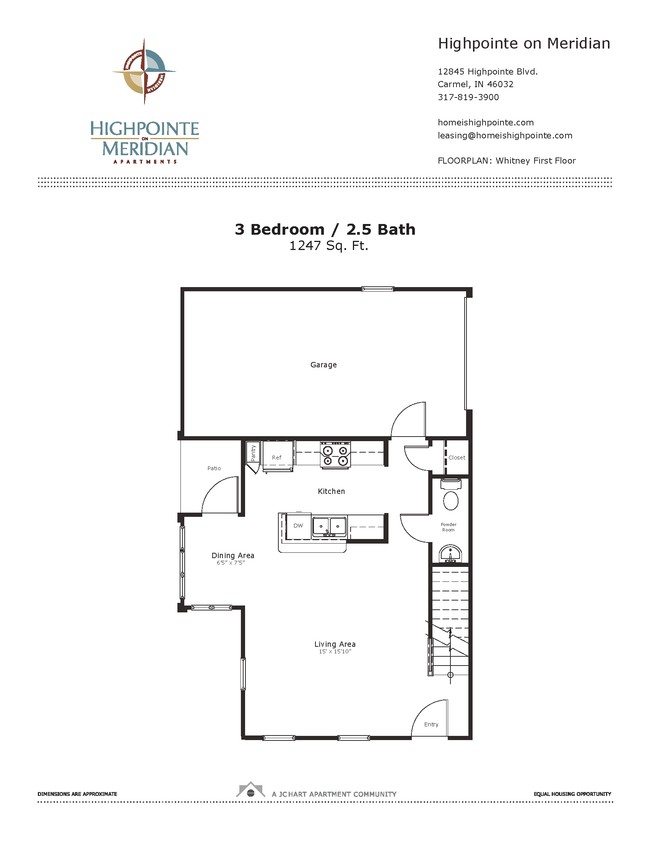 Whitney (1st floor).png - Highpointe on Meridian