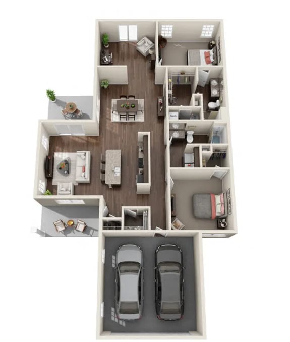 Floorplan - Redwood Fairborn