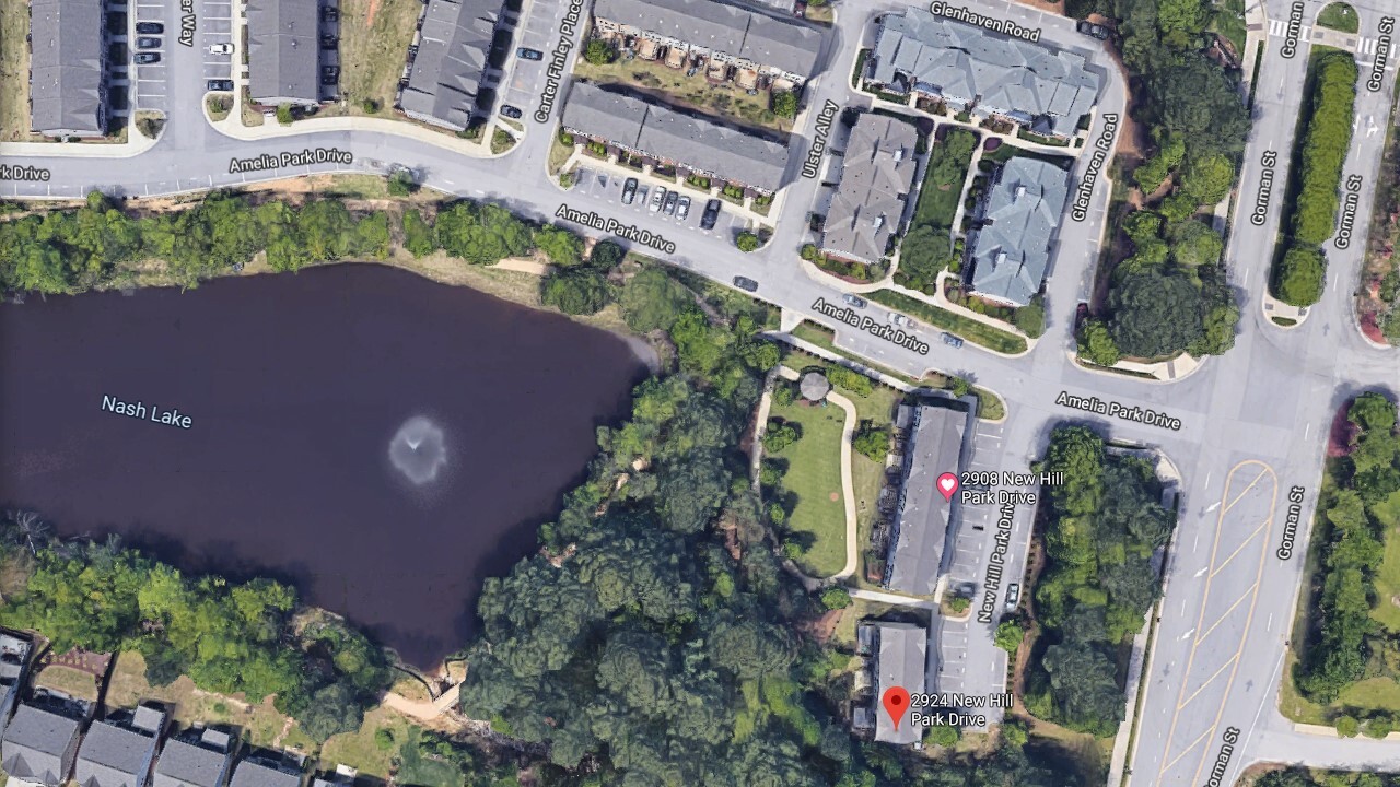 satellite view of home - 2924 New Hill Park Rd