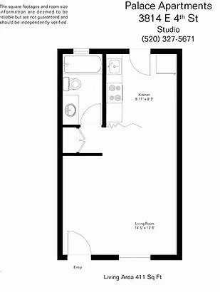 Floorplan - Studio.jpg - The Palace Apartments