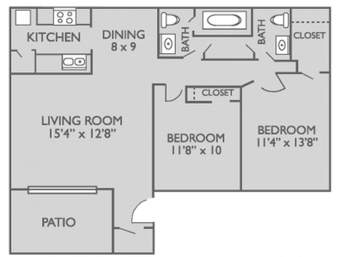 2B - Brookhollow Apartments