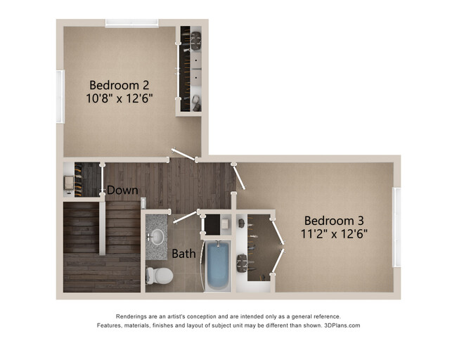 Floorplan - Devil's Lake Townhomes