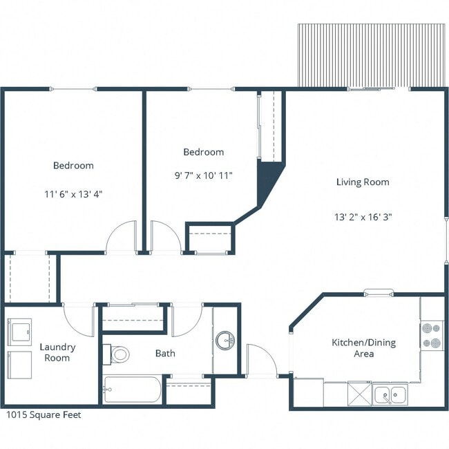Floorplan - Park Place Apartment Community