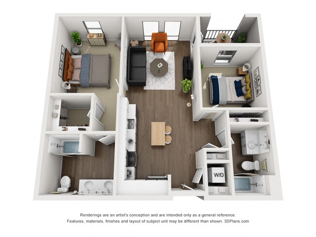 Floorplan - Ely on Fremont