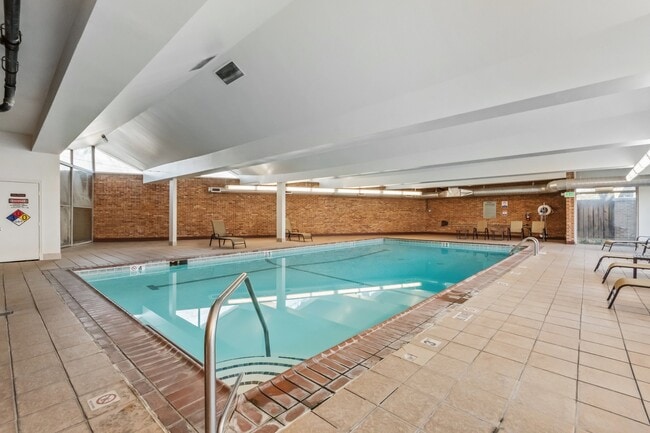Indoor pool accessed through the gym - 4800 Hale Pky