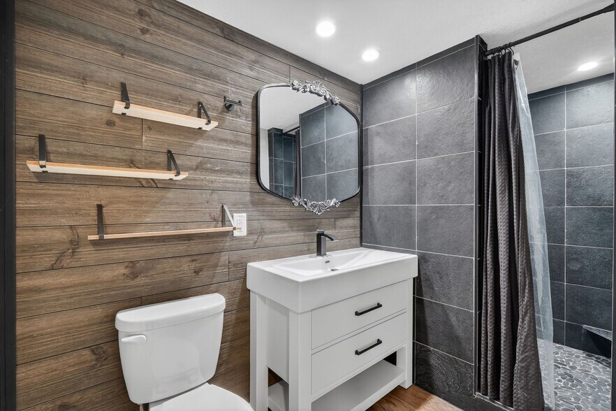 3/4 bathroom basement - 135 Elm St