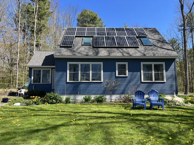 Solar panels, perennial gardens, raised beds - 269 Merrill Rd