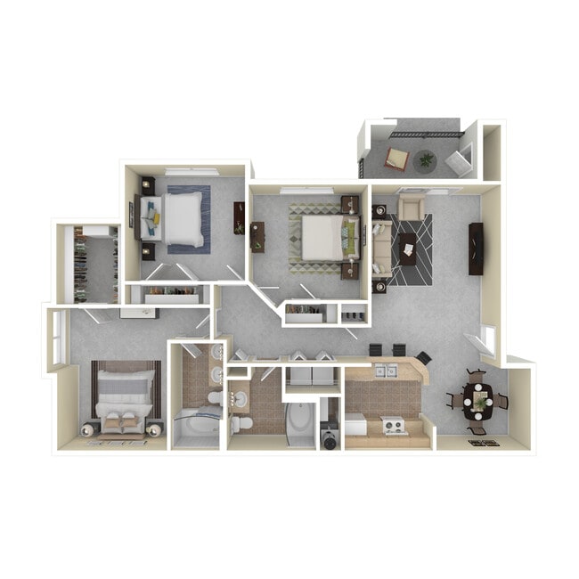 Floorplan - Eastland Trails Apartments