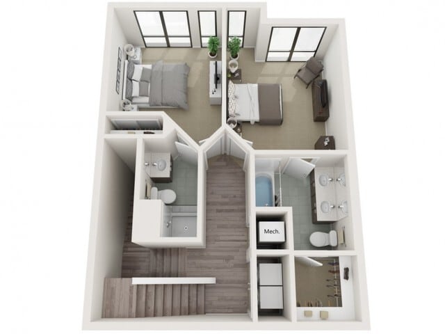 Sugarmont Apartments T1 2nd Floor - CW OLD- Sugarmont Apartments & Townhomes