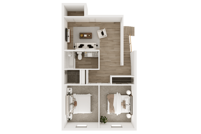 Floorplan - Townes on Tenth