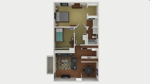 2BR/1BA - Lake Sahara