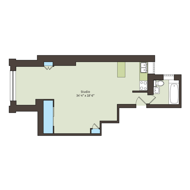 Floorplan - 5336-5338 S. Hyde Park Boulevard