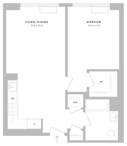 Floorplan - The Hazel Jersey City