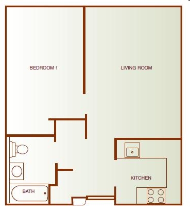 1BR/1BA - Park View at Tyler Run