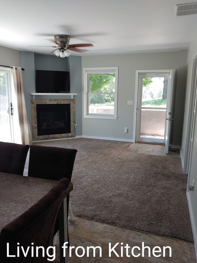 View of Entry/Living Room from Dining - 433 E Sleights Rd