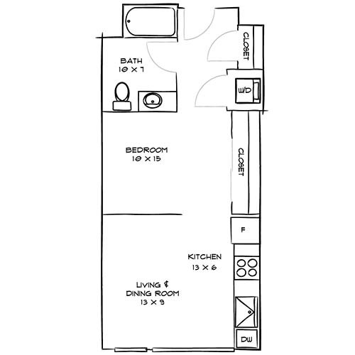 Floorplan - Indigo Apartments