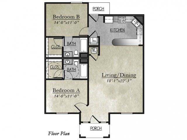 2 bedroom cottage - The Hamptons
