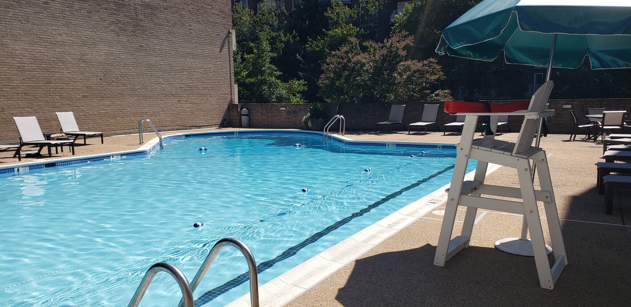 Pool private to Tiber Island Co-op - 490 M St SW